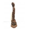 SCULTURA BRONZO FIGURA FEMMINILE Domenico Mazzilli "Evasione" ARTE CONTEMPORANEA