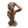 SCULTURA BRONZO FIGURA FEMMINILE Domenico Mazzilli "Evasione" ARTE CONTEMPORANEA