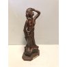 SCULTURA BRONZO FIGURA FEMMINILE Domenico Mazzilli "Evasione" ARTE CONTEMPORANEA