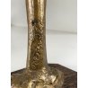 SCULTURA BRONZO DORATO FIGURA FEMMINILE Domenico Mazzilli L'ALBERO DELLA VITA