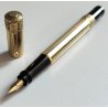 FENDOGRAPH Antica Penna Stilografica RETRATTILE Safety ORO 18kr OLD FOUNTAIN PEN