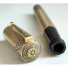 FENDOGRAPH Antica Penna Stilografica RETRATTILE Safety ORO 18kr OLD FOUNTAIN PEN