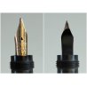 FENDOGRAPH Antica Penna Stilografica RETRATTILE Safety ORO 18kr OLD FOUNTAIN PEN