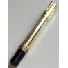 FENDOGRAPH Antica Penna Stilografica RETRATTILE Safety ORO 18kr OLD FOUNTAIN PEN
