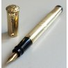 THE KING Antica Penna Stilografica RETRATTILE Safety ORO 18kr OLD FOUNTAIN PEN