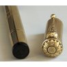 THE KING Antica Penna Stilografica RETRATTILE Safety ORO 18kr OLD FOUNTAIN PEN