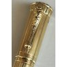 THE KING Antica Penna Stilografica RETRATTILE Safety ORO 18kr OLD FOUNTAIN PEN