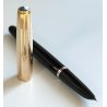 ANTICA PENNA STILOGRAFICA Parker 51 ORO 12k ANNI 50 R.Gold OLD FOUNTAIN PEN box