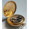 ANTICO OROLOGIO TASCA Omega EPOCA 900 cal 35.5L TASCHINO Old Golden Pocket Watch
