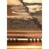 GRANDE QUADRO OLIO TAVOLA Solaro SCORCIO "Orta casa del barcaiolo" LAGO D'ORTA