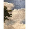 GRANDE QUADRO OLIO TAVOLA Solaro SCORCIO "Orta casa del barcaiolo" LAGO D'ORTA
