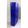 VASO SCULTURA VETRO Murano DESIGN BAROVIER & TOSO MATERICO MODERNISTA BLU 70'S