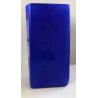 VASO SCULTURA VETRO Murano DESIGN BAROVIER & TOSO MATERICO MODERNISTA BLU 70'S