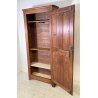 ANTICO PICCOLO ARMADIO DISPENSA LEGNO ABETE 1 ANTA 3 RIPIANI GUARDAROBA OLD 1800