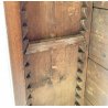 ANTICO PICCOLO ARMADIO DISPENSA LEGNO ABETE 1 ANTA 3 RIPIANI GUARDAROBA OLD 1800