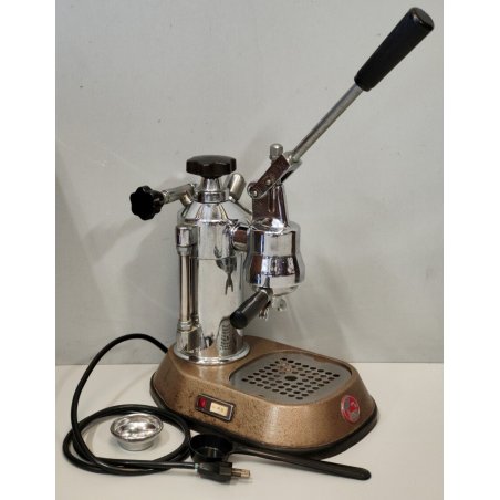 La Pavoni EUROPICCOLA bronzo Macchina Caffé A LEVA espresso ANNI 70 Coffee Maker