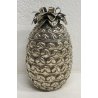 ANTICO VASO ARGENTO 800 ANANAS CESA 1882 PUNZONATO VASE SILVER PINEAPPLE 1900