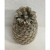 ANTICO VASO ARGENTO 800 ANANAS CESA 1882 PUNZONATO VASE SILVER PINEAPPLE 1900