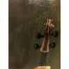 QUADRO DIPINTO COPIA D'AUTORE A. Mancini PICCOLO SAVOIARDO RITRATTO VIOLINO '800