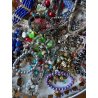 LOTTO BIGIOTTERIA bracciali braccialetti Lot Bijoux Vintage pietre dure 