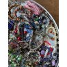LOTTO BIGIOTTERIA bracciali braccialetti Lot Bijoux Vintage pietre dure 