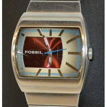 RARO Fossil JR-8004 OROLOGIO POLSO di FORMA collezione OLD VINTAGE WATCH montre