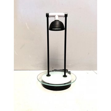 LAMPADA TAVOLO ALOGENA VINTAGE TABLE LAMP DESIGN POST MODERN ANNI 80 FUNZIONANTE