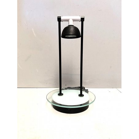 LAMPADA TAVOLO ALOGENA VINTAGE TABLE LAMP DESIGN POST MODERN ANNI 80 FUNZIONANTE