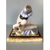 ANTICA SCULTURA CERAMICA A. Pannunzio NUDO DONNA EGIZIANA Egyptian woman ANNI 30