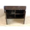 CREDENZA Alveo DESIGN Willy Rizzo PER MARIO SABOT MOBILE CONTENITORE MARRONE '70