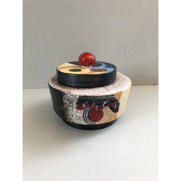 ANTICA POTICHE CERAMICA G. Mazzotti 1903 Albisola 1989 FUTURISTA SERIE LIMITATA 