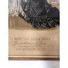 ANTICA LITOGRAFIA ACQUERELLATA La Mode Illustrée Bureaux du Journal MILANO PARIS