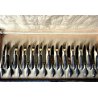 ANTICO SET 24 POSATE DESSERT LIBERTY Solingen LAMA ORO MANICO LAMINA ARGENTO 800