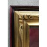 QUADRO DIPINTO OLIO TAVOLA Mario Fattori PAESAGGIO RURALE OVILE PECORE RUSTICO 