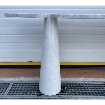 ANTICA CONSOLLE ANGELO MANGIAROTTI MARMO MOD. EROS ANNI 70 DESIGN CONSOLE EPOCA
