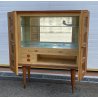 MOBILE BAR CREDENZA DESIGN ATTR PAOLO BUFFA ANNI 50/60 VETRO SPECCHIO STELLE 