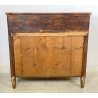 ANTICO MOBILE RIBALTA INTARSIATO NOCE BIGLIA 1800 SECRETAIRE LASTRONATO EPOCA 