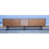 CREDENZA DESIGN MOBILE ANNI 70 SIDEBOARD VINTAGE LEGNO IMPIALLACCIATA DISPENSA