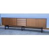 CREDENZA DESIGN MOBILE ANNI 70 SIDEBOARD VINTAGE LEGNO IMPIALLACCIATA DISPENSA