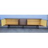 CREDENZA DESIGN MOBILE ANNI 70 SIDEBOARD VINTAGE LEGNO IMPIALLACCIATA DISPENSA