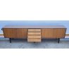 CREDENZA DESIGN MOBILE ANNI 70 SIDEBOARD VINTAGE LEGNO IMPIALLACCIATA DISPENSA