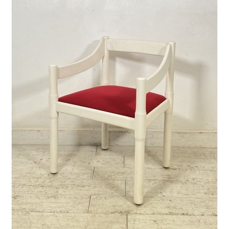 SEDIA CARIMATE DESIGN VICO MAGISTRETTI CASSINA ANNI 70 CHAIR VINTAGE POLTRONA 