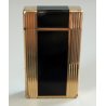 ACCENDINO TASCA St Dupont LACCA CINESE Paris France VINTAGE GOLD LIGHTER BRIQUET