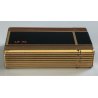 ACCENDINO TASCA St Dupont LACCA CINESE Paris France VINTAGE GOLD LIGHTER BRIQUET