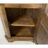 ANTICA PICCOLA ANGOLIERA LEGNO MASSELLO NOCE CANTONALE MOBILE OLD 900 EPOCA 