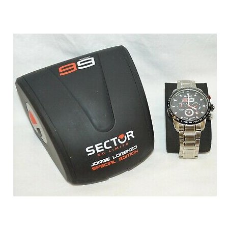 SECTOR 99 Jorge Lorenzo CRONOGRAFO Special Edition 2013 MOTO GP orologio polso