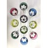 SET 10 BICCHIERI VINTAGE VINO CRISTALLO Val St Lambert MULTICOLOR CUT TO CLEAR