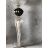 SET 3 ANTICO CALICE VETRO Murano DIPINTO A MANO AVVENTURINE ORO ZECCHINO VINTAGE