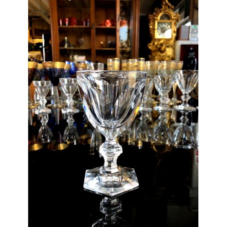 Baccarat HARCOURT 1841 BICCHIERE CALICE VINO 13,5 cm CRYSTAL GLASS VERRE GOBLET