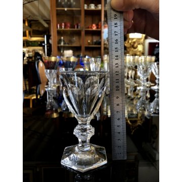 Baccarat HARCOURT 1841 BICCHIERE CALICE VINO 12,5 cm CRYSTAL GLASS VERRE GOBLET